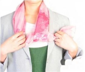 女式围巾的各种围法