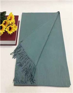 仿羊绒围巾厂家定制—香脂绿YFYR-15