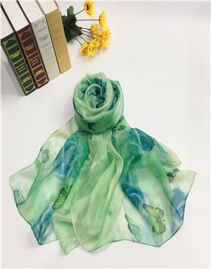 雪纺丝巾定制YTF9005